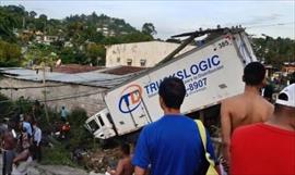 Un muerto es el saldo que dejo camin que choco a 30 autos en el chorrillo