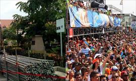 Mucha agua y alegra en los carnavales de Chitr