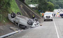 Desvio por el montaje de viga U en el corredor norte en Tocumen