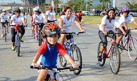 El alcalde de la bicicleta en Panam busca establecer un estilo de vida saludable