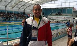 Nadador panameo Edgar Crespo consigue medalla de Plata