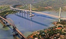 Cuarto puente sobre el Canal de Panam pasar cerca de aeropuerto de Albrook