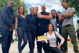 Vin Diesel y Michelle Rodrguez comparten vdeo de inicio de grabacin de 'Fast & Furious 9'