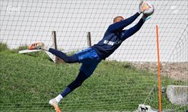 Luis 'Manotas' Meja fue clave para su equipo el Nacional en Uruguay