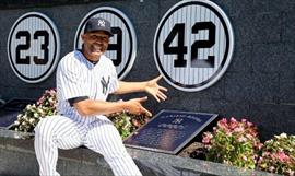 Mariano Rivera fue el abanderado en Puerto Caimito