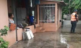 Siembras en Tonos se ven afectadas por fuertes lluvias