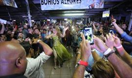 Las reinas brillaron en el Parque Porras