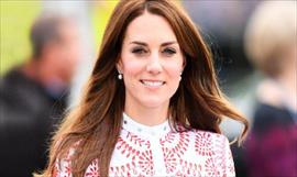 Kate Middleton luego de anunciar su tercer embarazo
