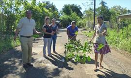 La gente de Pacora sali a protestar exigiendo el suministro de agua potable