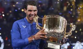 Espaol Rafael Nadal est en la Final del Abierto de China