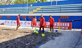 La Seleccin Panamea de Ftbol Playa tuvo su penltimo entrenamiento