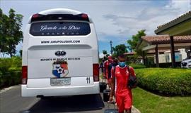 Seleccin de Panam tuvo su primer entrenamiento con prensa del periodo de Christiansen