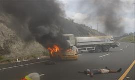 Hombre es arrollado en la autopista Panam-Colon