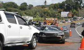 Grave accidente se registr en la interamericana dejando un muerto y un herido de gravedad