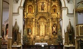 Bendicen el nuevo retablo mayor de la Parroquia Santo Domingo de Guzmn