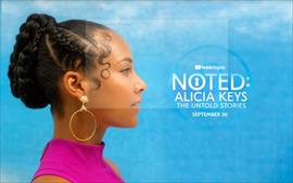 Alicia Keys completamente natural