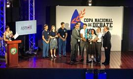 Instituto Panamericano triunfa en la Quinta Copa Nacional de Debate