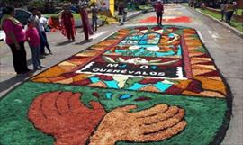 Una gran celebracin ayer con las festividades de Corpus Christi