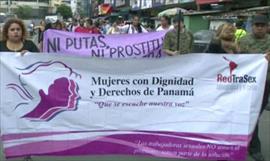 Las trabajadoras sexuales estan exigiendo respeto a sus derechos