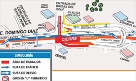 Cambio de carriles en el corredor Sur