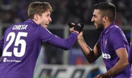 Fiorentina pasa a los cuartos de la Copa Italia