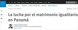 Matrimonio igualitario es “un tema sensitivo para la sociedad panameña”, según Magistrado