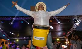 Luna Llena de Tambores le dio la bienvenida a la Jornada Mundial de la Juventud