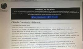 Cofundador de Wikipedia habla sobre la propuesta del Parlamento Europeo