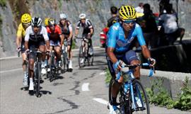 Fabio Aru fue el ganador de la quinta etapa del Tour de Francia