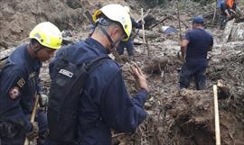 Panam de luto Persona muerta en deslizamiento de tierra