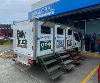 Global Bank Conmemora El Da Del Reciclaje Reafirmando Su Alianza Con Billy Truck, Una Iniciativa Que Facilita El Reciclaje En Panam