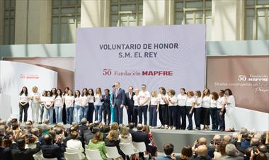 Fundacin MAPFRE reconoce a Su Majestad el Rey y celebra 50 aos de impacto global